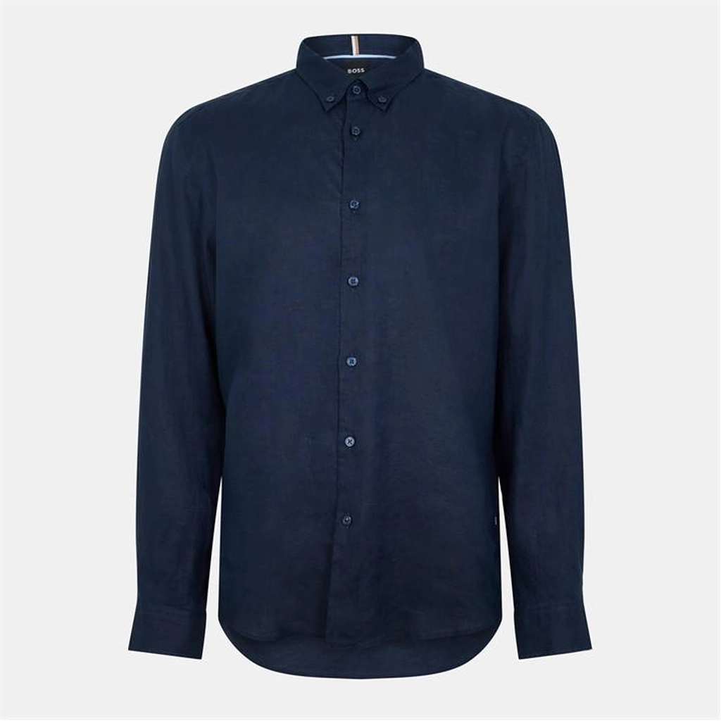 Hugo Boss S-Liam-S-Bd-C1-242 10258366 01 Oxford Shirt Mens - Blue